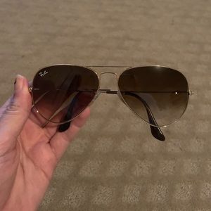 Ombré Aviator Raybans